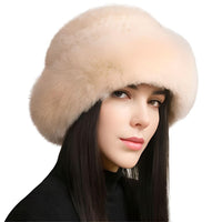 Thumbnail for Genuine Real Natural Knitted Mink Fur Hat Cap Luxury Women's Knit Fashion Winter Headwear Warm Real Fox Fur Hats -, Hats , Drestiny , Australia, Black, Brown, Canada, Dark Brown, Grey, Hats, Light Brown, Light Grey, New Zealand, Pink, Silver, Tan, United Kingdom, United States, White, Wine Red , Drestiny , www.shopdrestiny.com