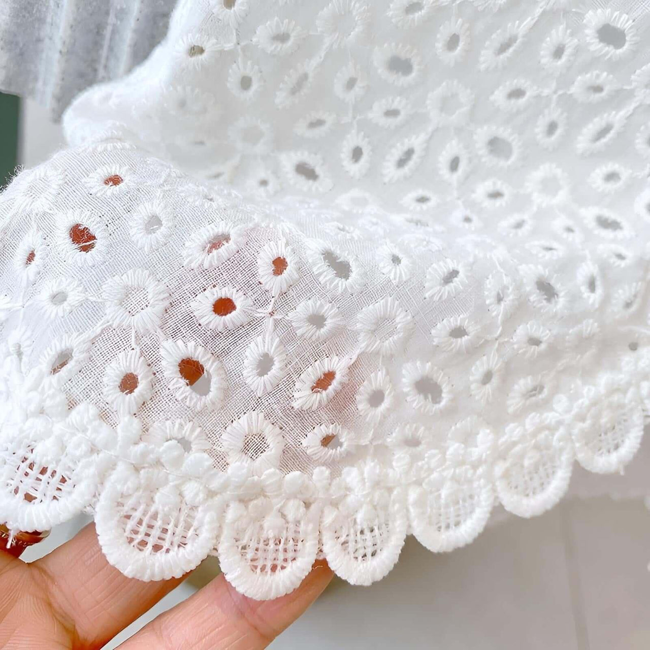 Girl's Summer Clothing Set - Hollow Lace Sleeveless Shirt & Shorts 2Pcs Set -, Sets , Drestiny , 12M, 18M, 2T, 3T, 4T, 5T, 6T, Australia, Canada, Girls, New Zealand, Short Sets, Shorts, Skirt Sets, Skirts, Sleeveless, TD, United Kingdom, United States, White , Drestiny , www.shopdrestiny.com