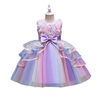 Thumbnail for Girls Formal Princess Dress - Perfect for Birthdays! -, Dresses , Drestiny , 10T, 4T, 5T, 6T, 7T, 8T, 9T, Australia, Girls, Knee Length Dresses, New Zealand, Pink, Purple, TD, United Kingdom, United States , Drestiny , www.shopdrestiny.com