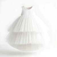 Thumbnail for White tulle dress on a white background