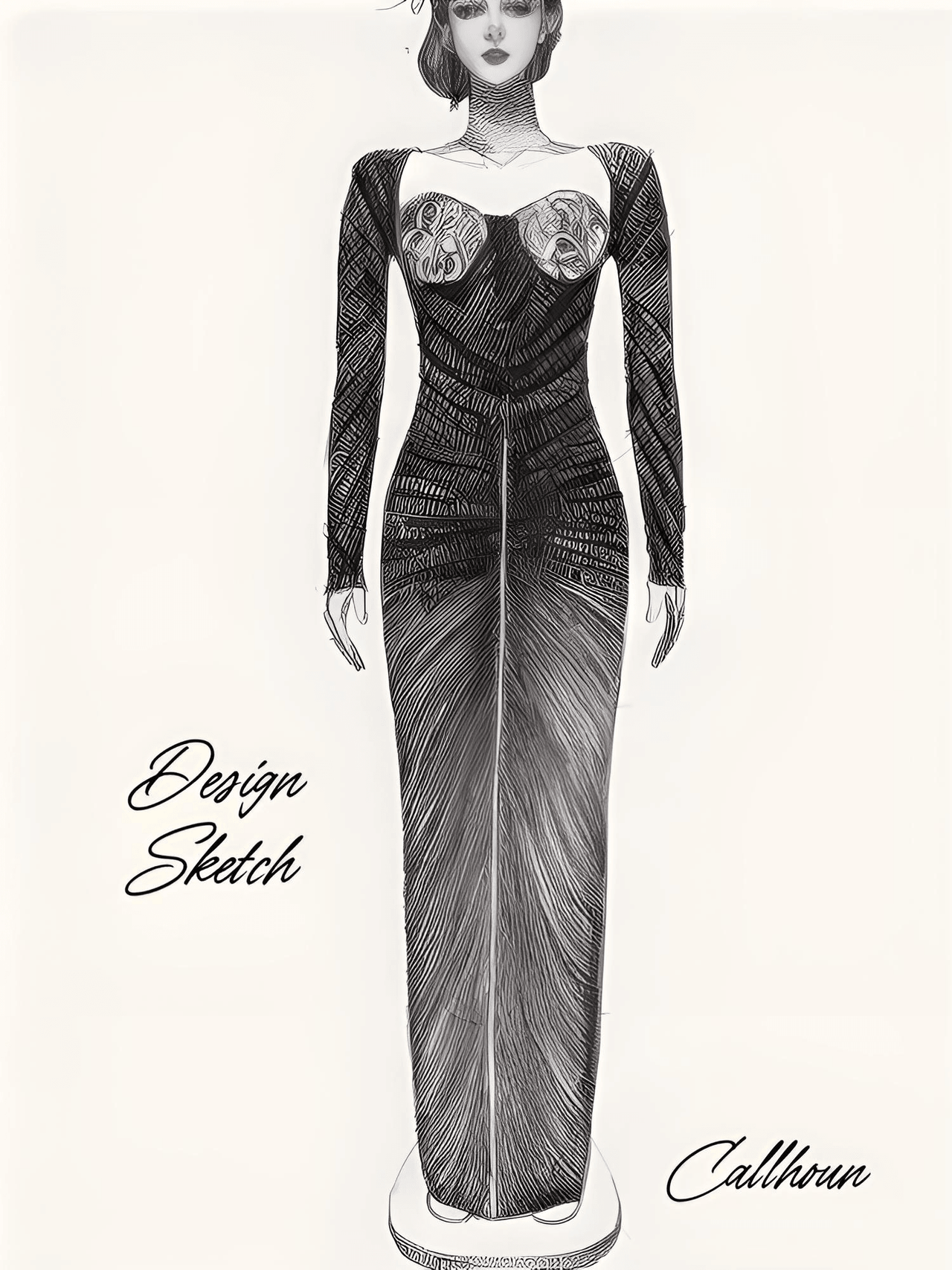 Glitter Mesh Maxi Dress For Women Fashion Full Sleeve Sheath Sexy Club Long Black Evening Dress -, Dresses , Drestiny , Australia, Black, Canada, L, Long Sleeves, M, Maxi Dresses, New Zealand, S, United Kingdom, United States, XL, XXL , Drestiny , www.shopdrestiny.com