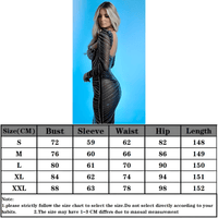 Thumbnail for Glitter Mesh Maxi Dress For Women Fashion Full Sleeve Sheath Sexy Club Long Black Evening Dress -, Dresses , Drestiny , Australia, Black, Canada, L, Long Sleeves, M, Maxi Dresses, New Zealand, S, United Kingdom, United States, XL, XXL , Drestiny , www.shopdrestiny.com