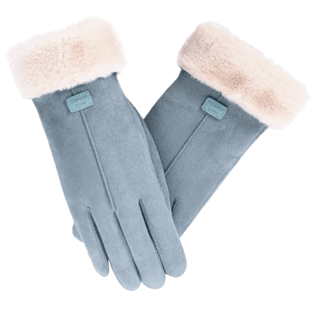 Blue Gloves For Women