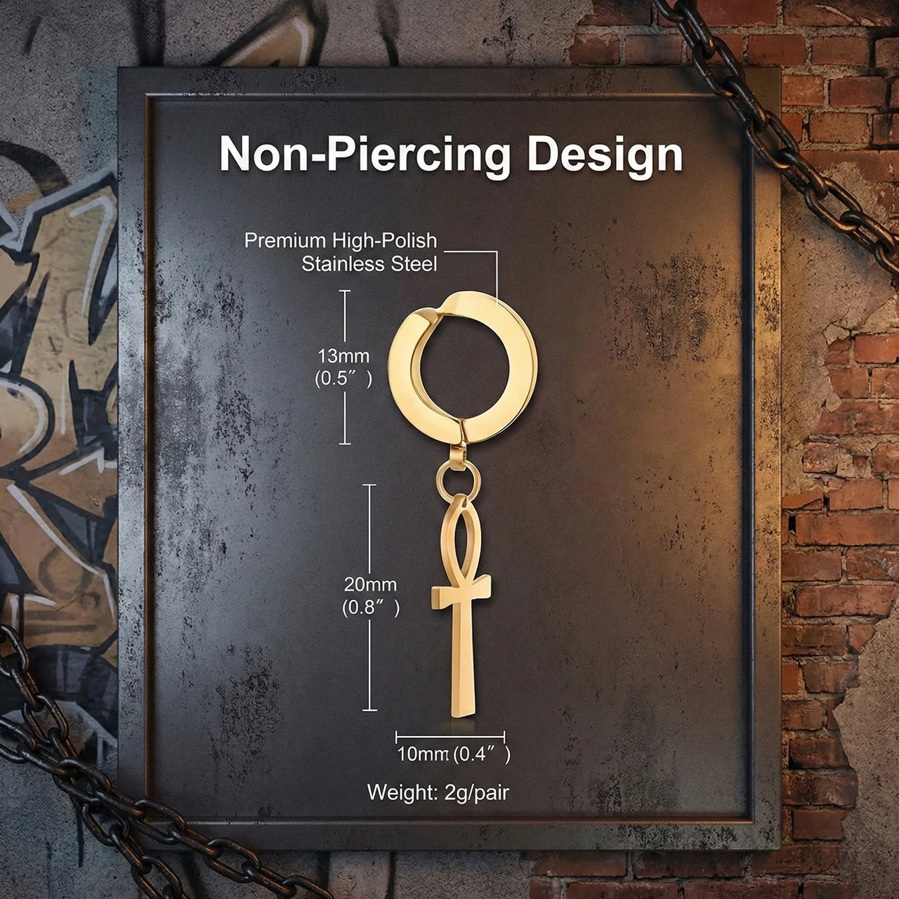 Men's Dangle Earrings