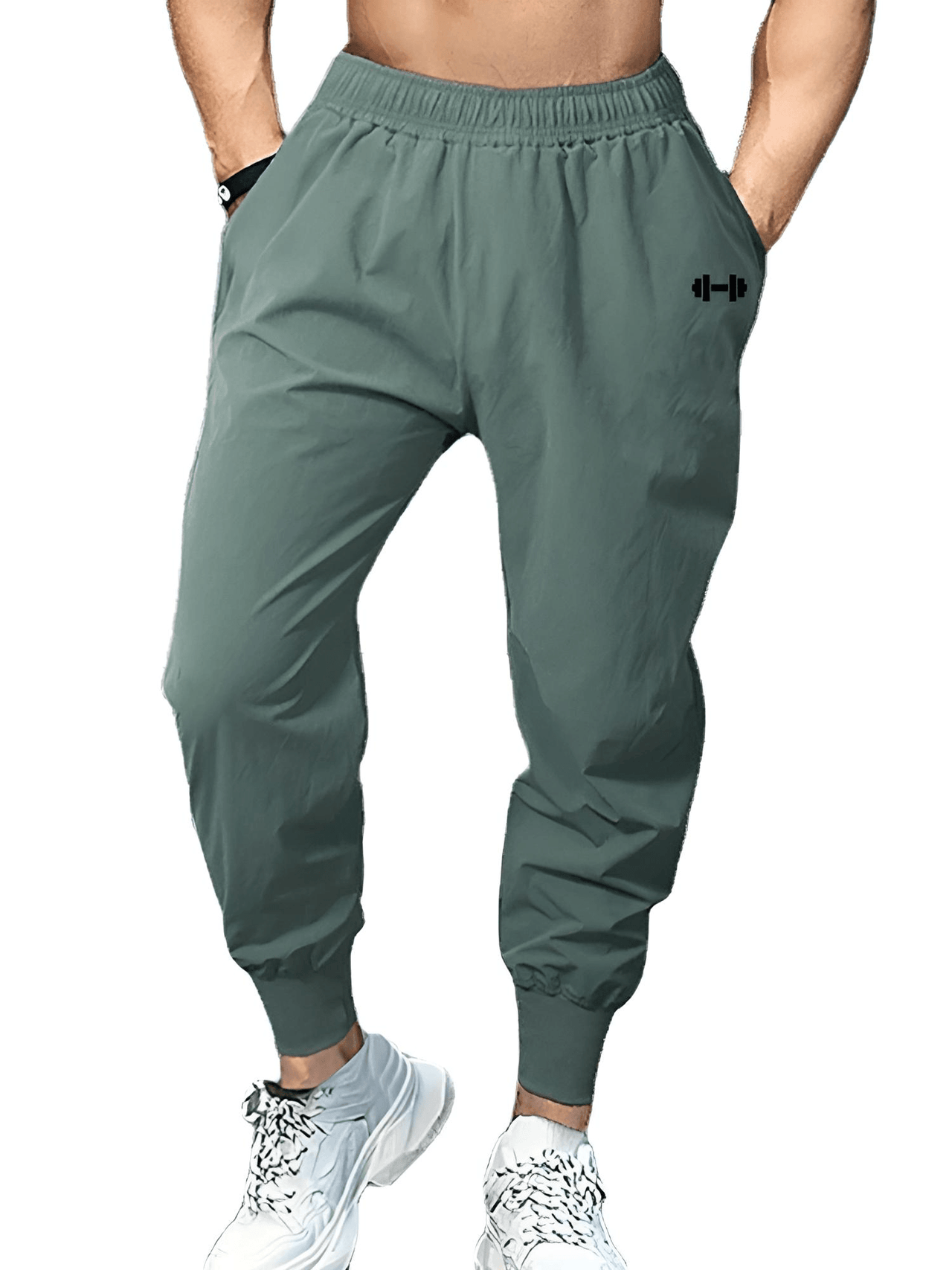 Gym Fitness Sport Pants Men's Casual Training Pants Elastic Waist Ultra-Thin Quick Dry High Waist Loose Long Pants, Drestiny, Casual Pants, Activewear Pants, M, L, XL, XXL, Army Green, Black, Grey, Blue, United States, USA, Canada, Australia, New Zealand, United Kingdom, UK, workout pants, activewear pants men, running pants, joggers men, shopdrestiny.com