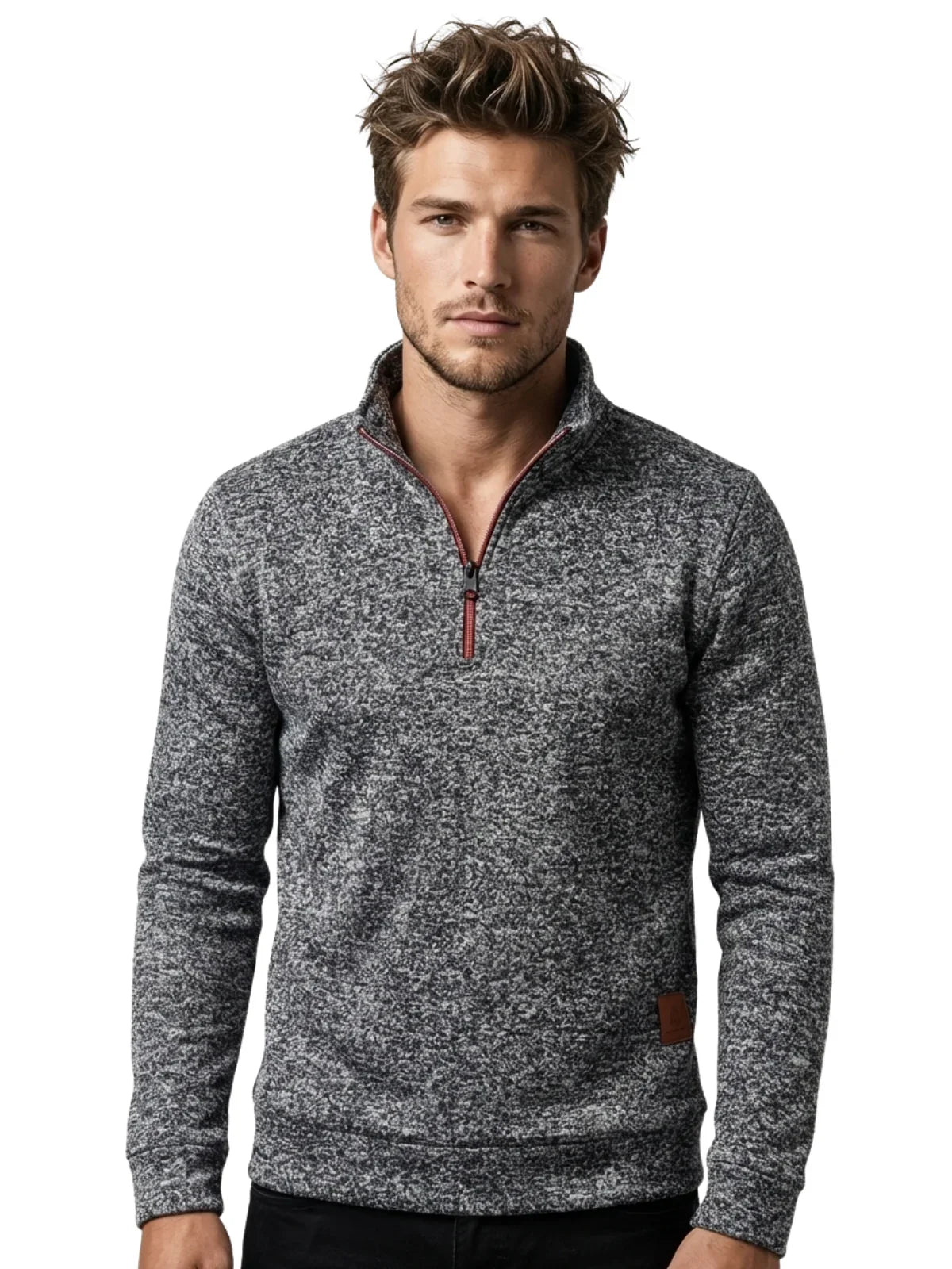 Half Zipper Pullover Men
