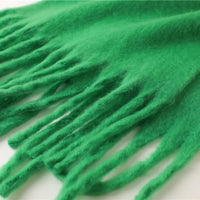 Thumbnail for High Fashion Winter Scarves, Drestiny, Scarves, Women's Accessories, United States, USA, Canada, Australia, New Zealand, United Kingdom, UK, Blue, Light Blue, Black, Golden Yellow, Red, Purple, Green, Olive Green, Cream White, Brown, Blush, Light Grey, Dark Pink, Light Purple, Dark Grey, Cool Blue, Light Yellow, Pink-Grey, Deep Pink-Olive Green, Avocado Green-Brown-Yellow, Dark Blue-Light Blue, Brown-Charcoal, Cream-Camel, Black-Light Grey, Oversized blanket scarf, shopdrestiny.com