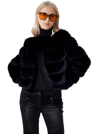 Thumbnail for High Quality Faux Fox Fur Coats For Women - High Winter Fashion! -, Coats , Drestiny , 4XL, Australia, Black, Coats, Dark Camel, Dark Green, Dark Grey, Deep Pink, Khaki, L, Light Blue, M, New Zealand, Olive Green, Pink, Purple, Red, Silver, United Kingdom, United States, White, XL, XXL, XXXL , Drestiny , www.shopdrestiny.com