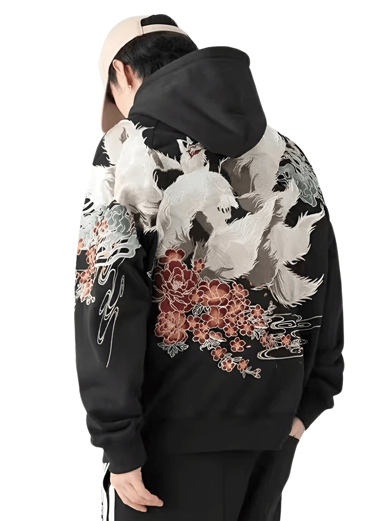 High Quality Men's Embroidery Hoodie 100% Cotton Hooded Sweatshirts Autumn Long Sleeve Black Pullover Loose Tops, Drestiny, Hoodies, Jumpers, Sweatshirts, Pullovers, Long Sleeves, Black, United States, FR, United Kingdom, S, M, L, XL, XXL, 2XL, XXXL, 3XL, shopdrestiny.com