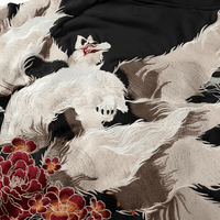 Thumbnail for High Quality Men's Embroidery Hoodie 100% Cotton Hooded Sweatshirts Autumn Long Sleeve Black Pullover Loose Tops, Drestiny, Hoodies, Jumpers, Sweatshirts, Pullovers, Long Sleeves, Black, United States, FR, United Kingdom, S, M, L, XL, XXL, 2XL, XXXL, 3XL, shopdrestiny.com