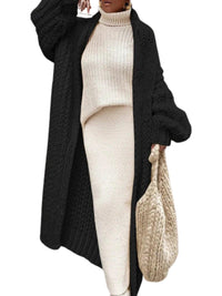 Thumbnail for Hollow Out Long Women's Cardigan Sweater Spring and Autumn Cardigan Coats Casual Solid Knitted Cardigan Loose Clothes Women Oversized Cardigan, Cardigans, Sweaters, Long Sleeves, Long Cardigans, Long Sweaters, Women's, S, M, L, XL, XXL, 2XL, 3XL, XXXL, White, Khaki, Black, Yellow, United States, Australia, United Kingdom, shopdrestiny.com