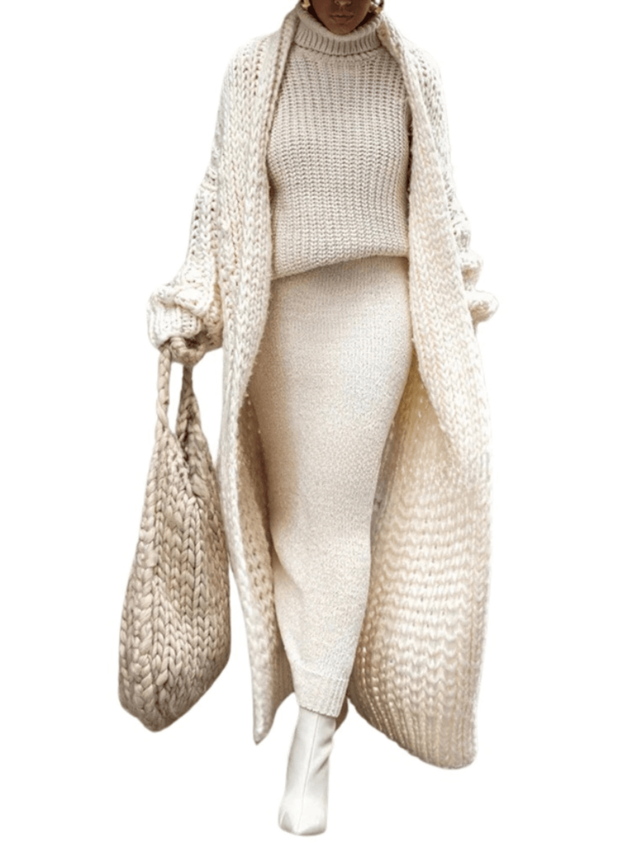 Hollow Out Long Women's Cardigan Sweater Spring and Autumn Cardigan Coats Casual Solid Knitted Cardigan Loose Clothes Women Oversized Cardigan, Cardigans, Sweaters, Long Sleeves, Long Cardigans, Long Sweaters, Women's, S, M, L, XL, XXL, 2XL, 3XL, XXXL, White, Khaki, Black, Yellow, United States, Australia, United Kingdom, shopdrestiny.com