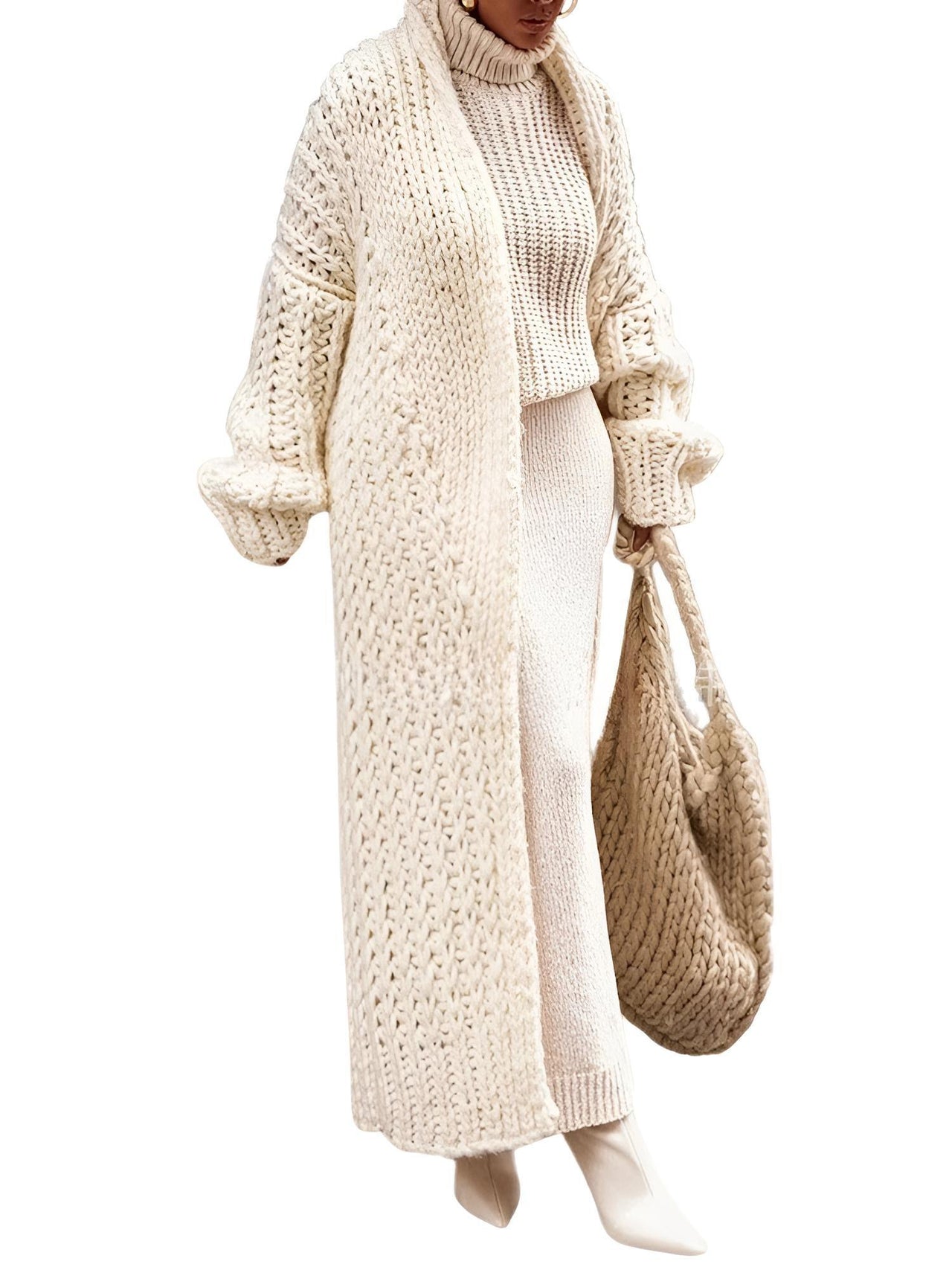 Hollow Out Long Women's Cardigan Sweater Spring and Autumn Cardigan Coats Casual Solid Knitted Cardigan Loose Clothes Women Oversized Cardigan, Cardigans, Sweaters, Long Sleeves, Long Cardigans, Long Sweaters, Women's, S, M, L, XL, XXL, 2XL, 3XL, XXXL, White, Khaki, Black, Yellow, United States, Australia, United Kingdom, shopdrestiny.com