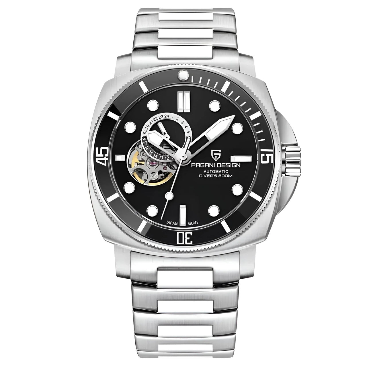 Homage to Panerai Submersible - Men's Sports Mechanical Watch Fashion Sapphire 200M Waterproof Automatic Timecode -, Watches , Drestiny , Black, Blue, FR, Green, Silver, United Kingdom, United States, Watches , Drestiny , www.shopdrestiny.com