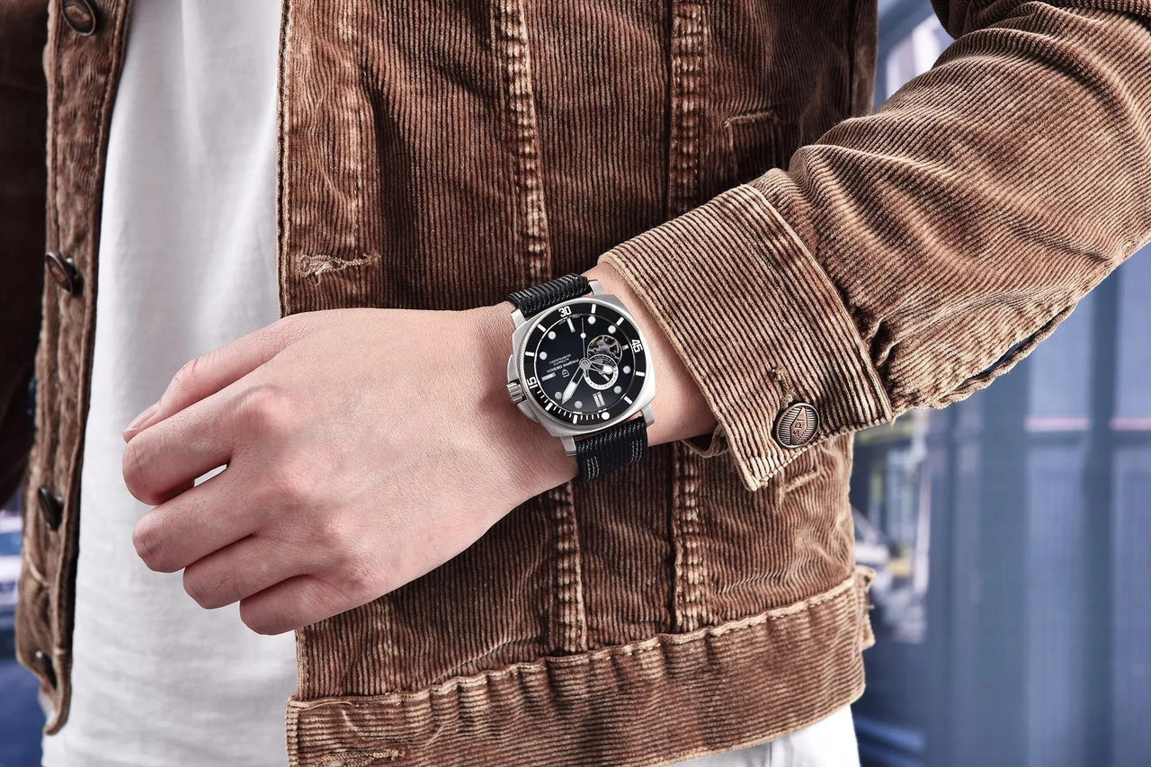 Homage to Panerai Submersible - Men's Sports Mechanical Watch Fashion Sapphire 200M Waterproof Automatic Timecode -, Watches , Drestiny , Black, Blue, FR, Green, Silver, United Kingdom, United States, Watches , Drestiny , www.shopdrestiny.com