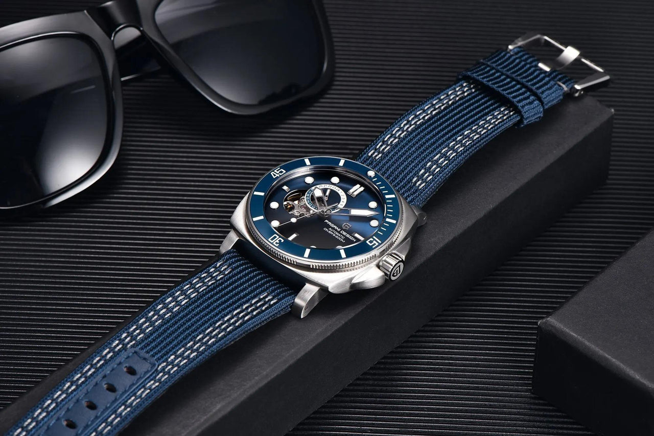 Homage to Panerai Submersible - Men's Sports Mechanical Watch Fashion Sapphire 200M Waterproof Automatic Timecode -, Watches , Drestiny , Black, Blue, FR, Green, Silver, United Kingdom, United States, Watches , Drestiny , www.shopdrestiny.com