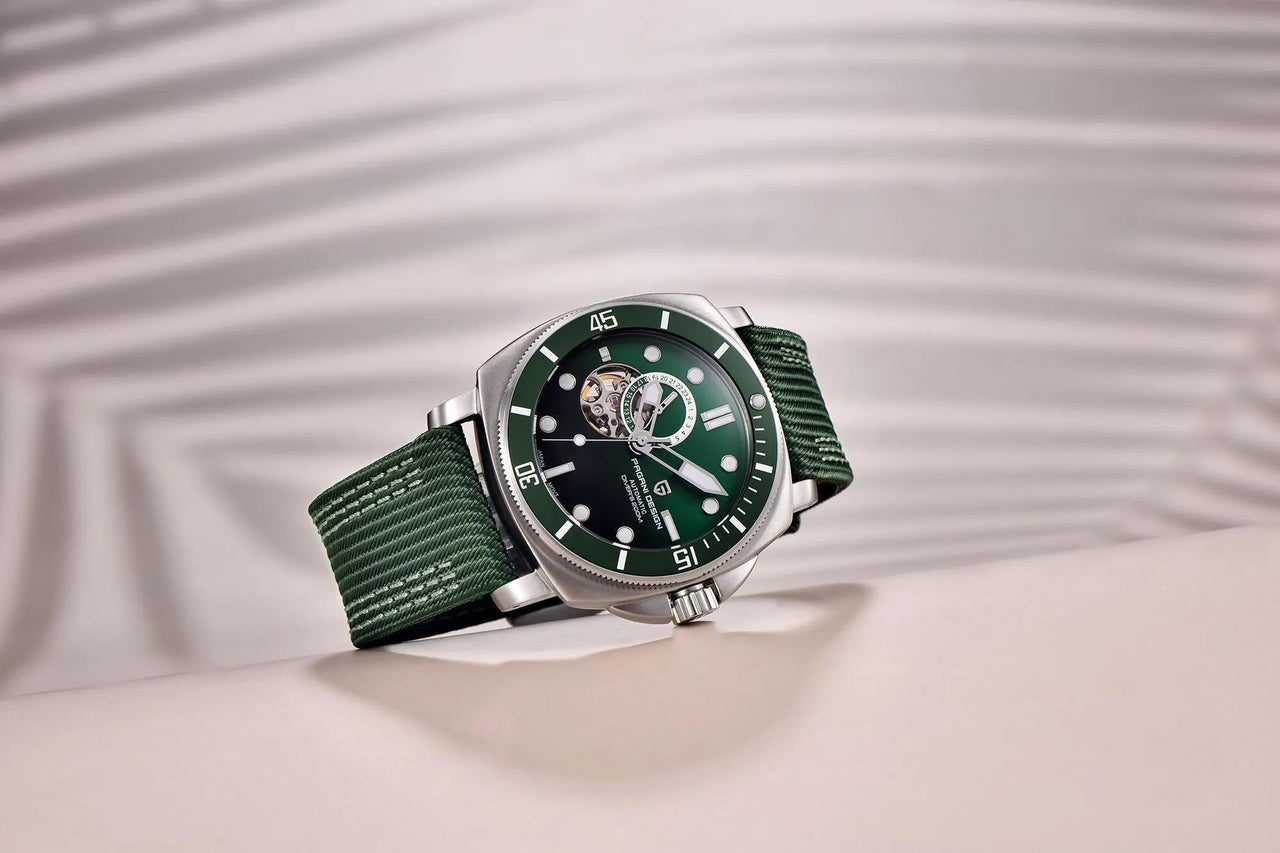 Homage to Panerai Submersible - Men's Sports Mechanical Watch Fashion Sapphire 200M Waterproof Automatic Timecode -, Watches , Drestiny , Black, Blue, FR, Green, Silver, United Kingdom, United States, Watches , Drestiny , www.shopdrestiny.com