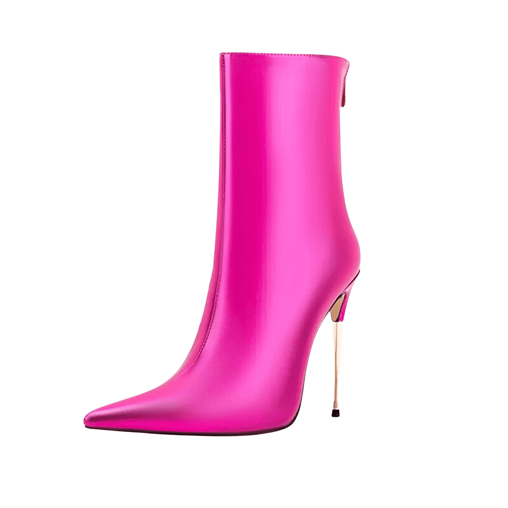 Hot Pink Mid-Calf Boot