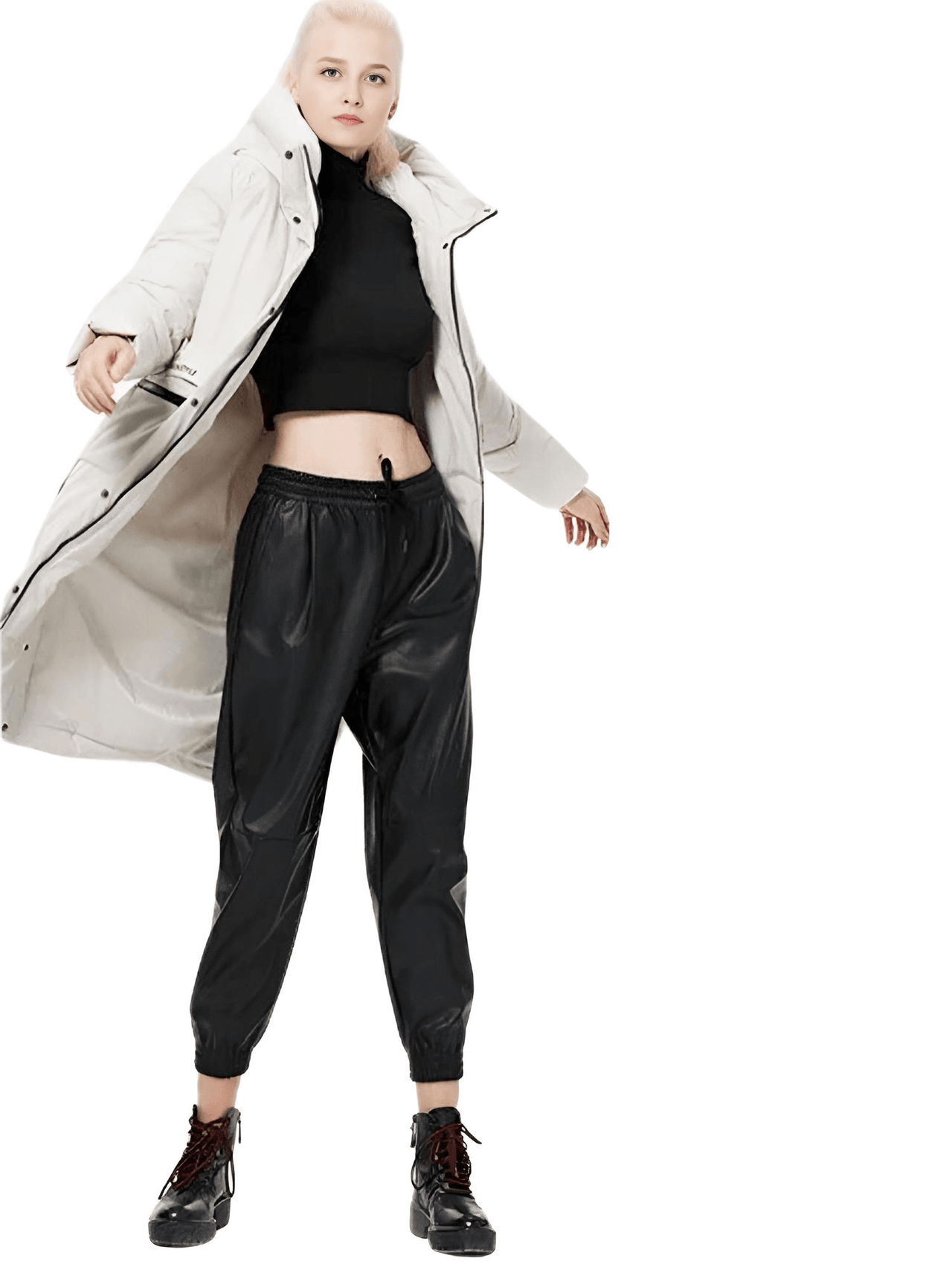ICEbear Women's Long Winter Jacket With Big Pockets -, Coats , Drestiny , Australia, Beige, Black, Canada, Coats, Green, Grey, L, Light Brown, M, New Zealand, United Kingdom, United States, XL, XXL, XXXL , Drestiny , www.shopdrestiny.com