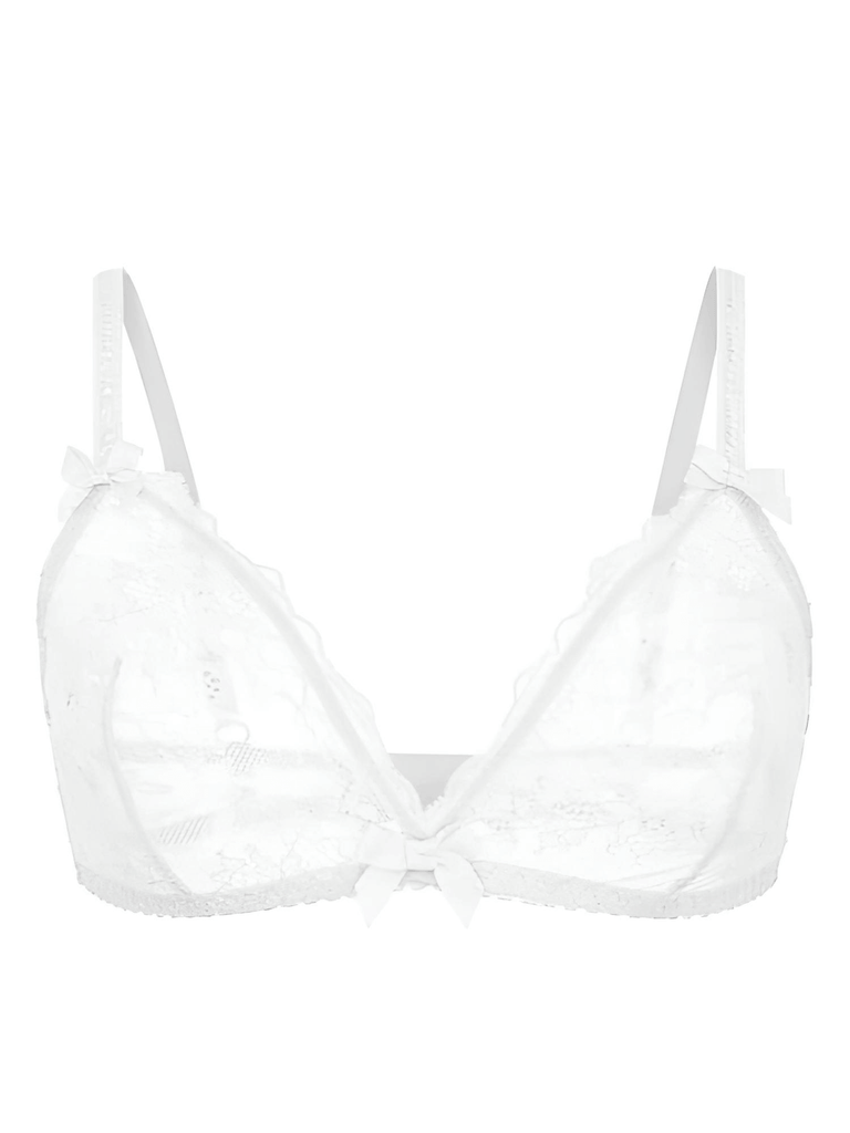 Discover delicate white lace lingerie for women at Drestiny. Enjoy free shipping and let us cover the taxes! Save up to 50%.