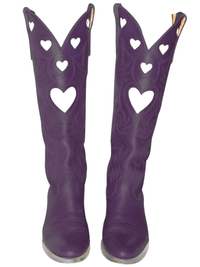 Thumbnail for Knee High Heart Shape Cowboy Boots For Women - In 8 Colors! -, Boots , Drestiny , 10, 10.5, 7.5, 8.5, 9, 9.5, Australia, Beige, Black, Boots, Brown, FR, Pink, Purple, Red, Teal, United Kingdom, United States, White, Yellow , Drestiny , www.shopdrestiny.com