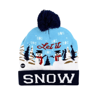 Thumbnail for LED Winter Hats for Kids -, Hats , Drestiny , Australia, Black, Blue, Boys, Canada, Dark Red, Girls, Green, Hats, Light Blue, Navy, New Zealand, Red, Sky Blue, TD, United Kingdom, United States, White , Drestiny , www.shopdrestiny.com