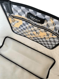 Thumbnail for LOUP NOIR Italian Leather Tote Bag for Women Famous Brands Bag Casual Totes Large Capacity Noir Shoulder Bags Women's Bags High Quality, Drestiny, Handbags, LOUP NOIR Italian leather tote bag, Italian leather tote bag, Luxury Italian tote bag, Designer leather tote bag, Designer Handbag, Totes, Designer Tote Bags, United States, Australia, New Zealand, United Kingdom, UK, Black, Red, Green, Grey, Gold, LOUP NOIR tote bag, Luxury tote bag UK, LOUP NOIR bag UK, Italian leather tote bag UK, shopdrestiny.com