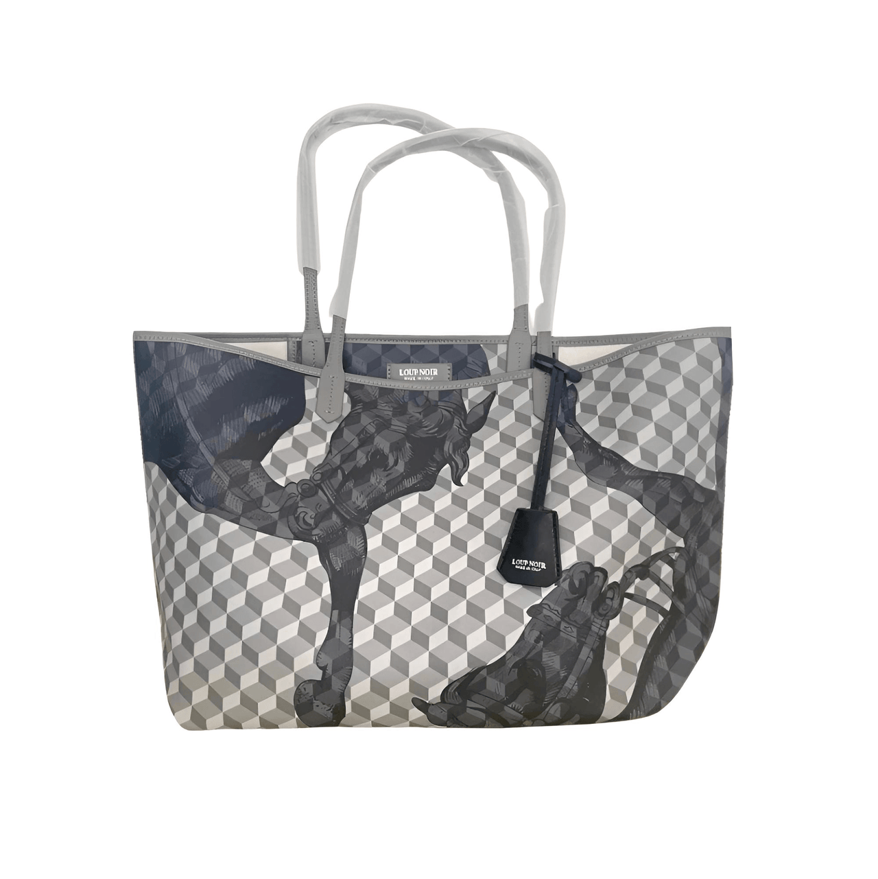 LOUP NOIR Italian Leather Tote Bag for Women Famous Brands Bag Casual Totes Large Capacity Noir Shoulder Bags Women's Bags High Quality, Drestiny, Handbags, LOUP NOIR Italian leather tote bag, Italian leather tote bag, Luxury Italian tote bag, Designer leather tote bag, Designer Handbag, Totes, Designer Tote Bags, United States, Australia, New Zealand, United Kingdom, UK, Black, Red, Green, Grey, Gold, LOUP NOIR tote bag, Luxury tote bag UK, LOUP NOIR bag UK, Italian leather tote bag UK, shopdrestiny.com