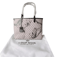 Thumbnail for LOUP NOIR Italian Leather Tote Bag for Women Famous Brands Bag Casual Totes Large Capacity Noir Shoulder Bags Women's Bags High Quality, Drestiny, Handbags, LOUP NOIR Italian leather tote bag, Italian leather tote bag, Luxury Italian tote bag, Designer leather tote bag, Designer Handbag, Totes, Designer Tote Bags, United States, Australia, New Zealand, United Kingdom, UK, Black, Red, Green, Grey, Gold, LOUP NOIR tote bag, Luxury tote bag UK, LOUP NOIR bag UK, Italian leather tote bag UK, shopdrestiny.com