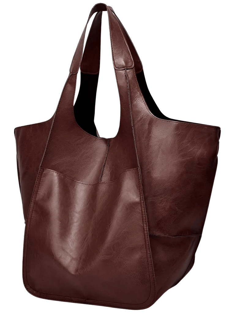 Don't miss out on the trendy Large Leather Tote Bag at Drestiny - enjoy free shipping & tax covered! Seen on FOX/NBC/CBS. Save up to 50%!