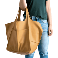 Thumbnail for Large Leather Tote Bag -, Tote Bag , Drestiny , Australia, Black, Brown, Coffee, Green, Handbags, New Zealand, Purses, Totes, United Kingdom, United States, Yellow , Blue, Dark Blue, Grey, Pink, Red, Drestiny , www.shopdrestiny.com