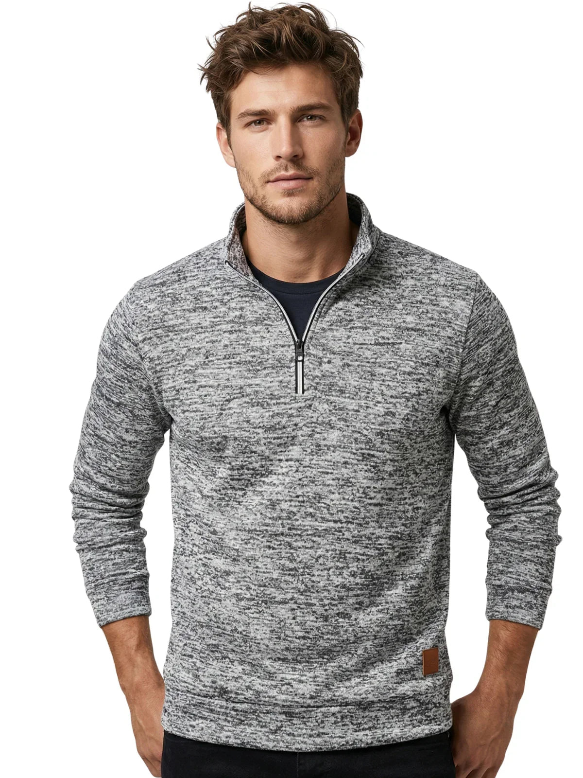Half Zipper Pullover Men