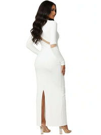 Thumbnail for Long-Sleeve Bodycon Maxi Dress For Women