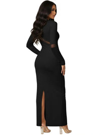 Thumbnail for Long-Sleeve Bodycon Maxi Dress For Women