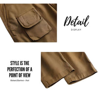 Thumbnail for Loose Straight Leg Pants For Men With Suspenders -, Pants , Drestiny , 29, 30, 31, 32, 33, 34, 36, 38, Australia, Black, Canada, Casual Pants, Dress Pants, Khaki, New Zealand, Overalls, United Kingdom, United States , Drestiny , www.shopdrestiny.com