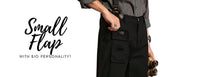 Thumbnail for Loose Straight Leg Pants For Men With Suspenders -, Pants , Drestiny , 29, 30, 31, 32, 33, 34, 36, 38, Australia, Black, Canada, Casual Pants, Dress Pants, Khaki, New Zealand, Overalls, United Kingdom, United States , Drestiny , www.shopdrestiny.com