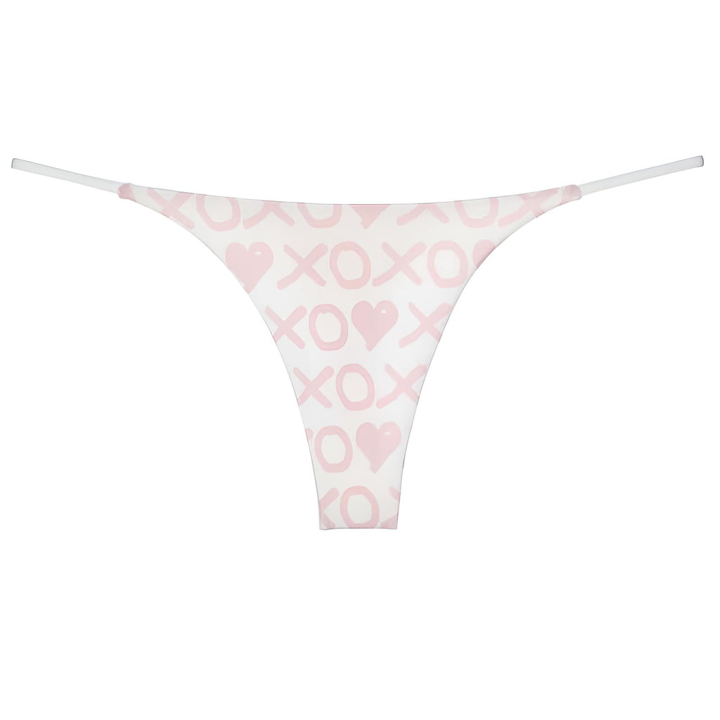 Pink xoxo Low-Waist G-String Panties