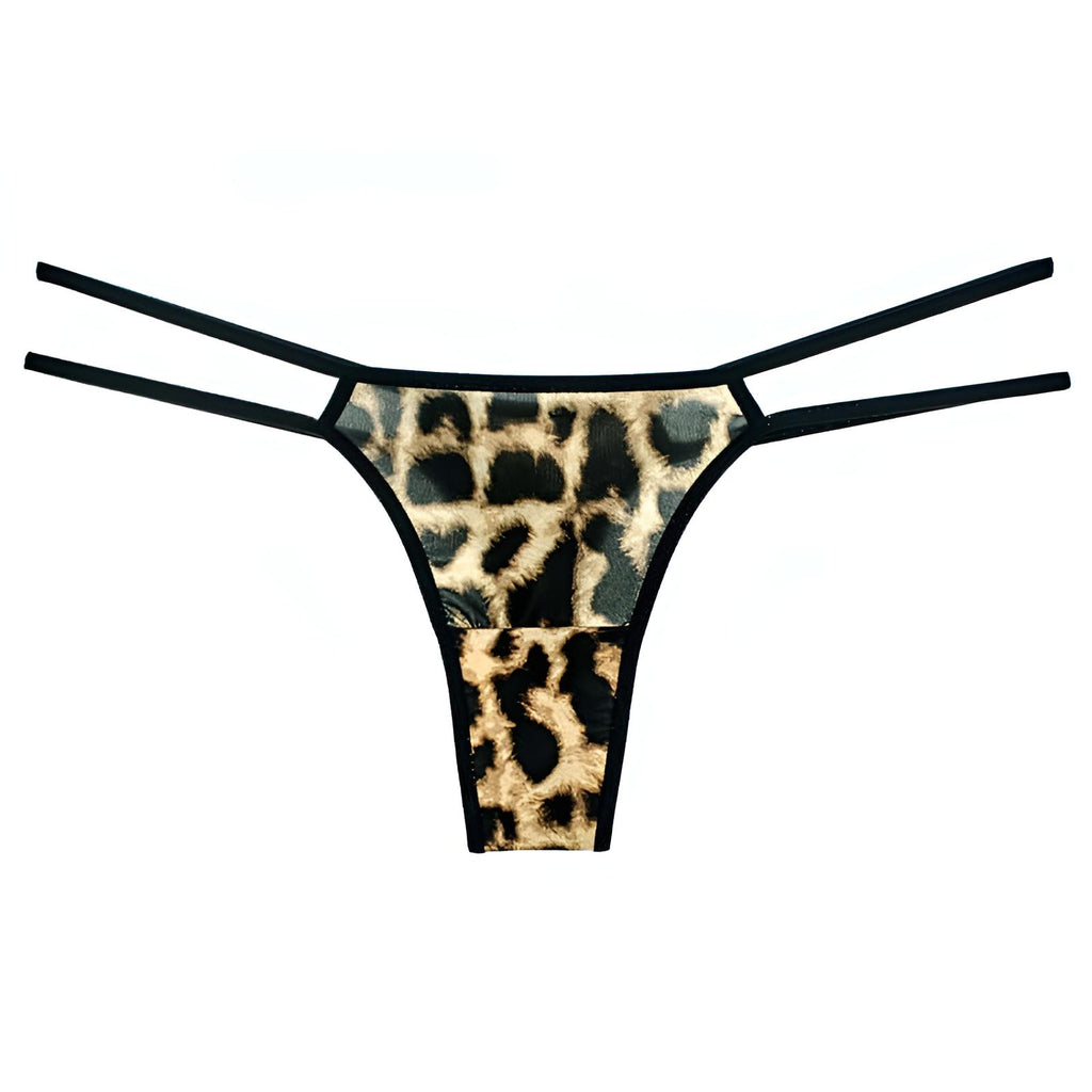 Leopard Low-Waist G-String Panties
