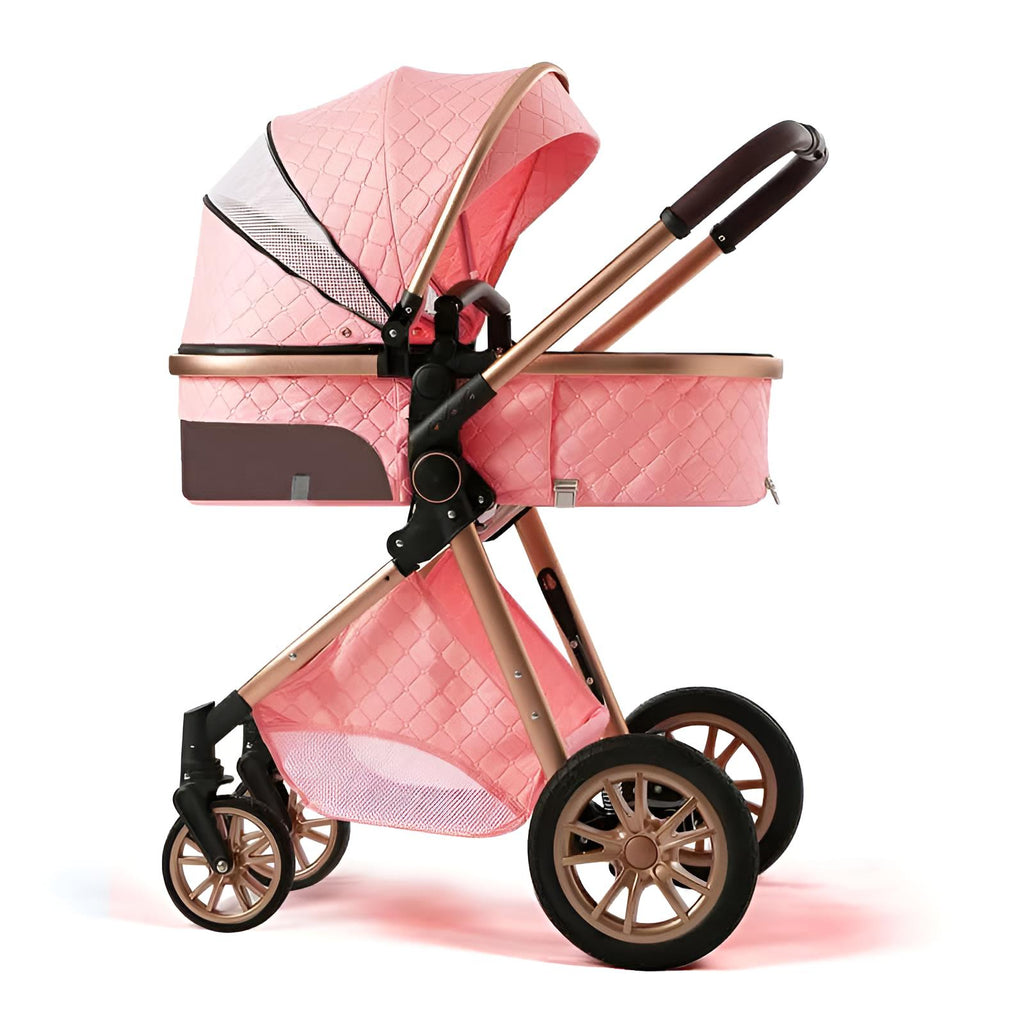 Luxury Pink Baby Strollers High Landscape