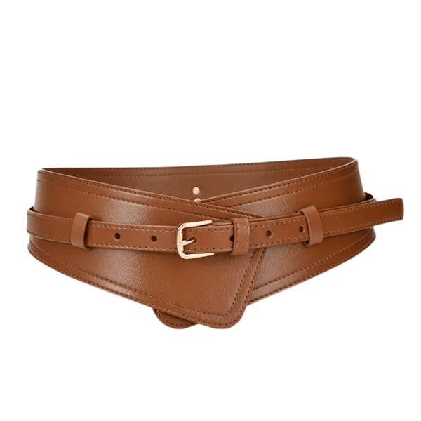 Luxury Split Leather Girdle Belts For Women