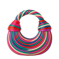 Thumbnail for Luxury Evening Purses For Women Golden Noodle Knot Design Dinner Party Clutch Bag Luxury