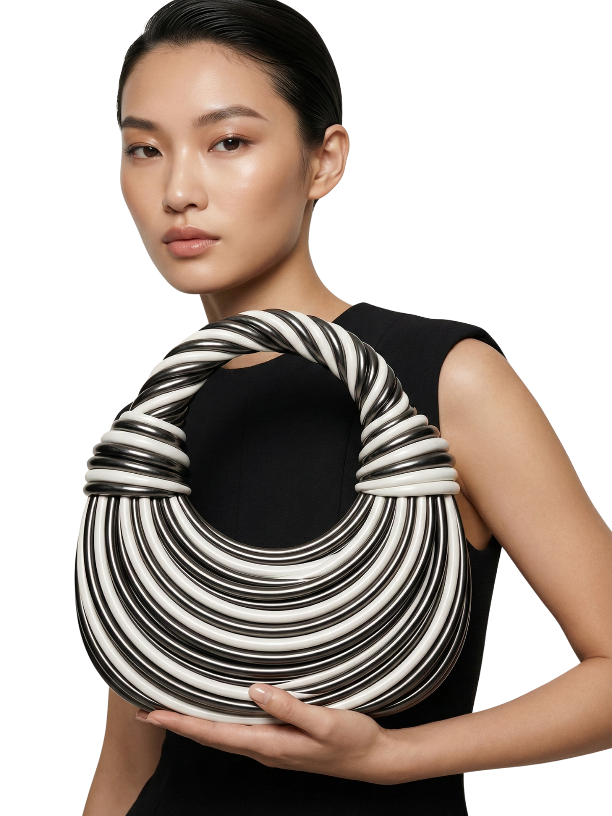 Luxury Evening Purses For Women Golden Noodle Knot Design Dinner Party Clutch Bag Luxury