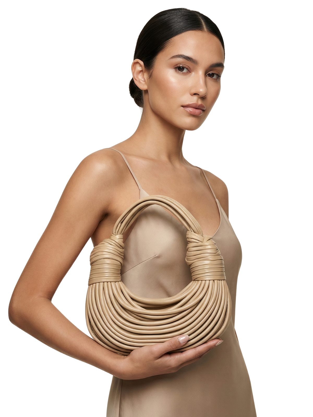 Luxury Evening Purses For Women Golden Noodle Knot Design Dinner Party Clutch Bag Luxury