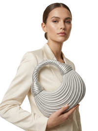 Thumbnail for Luxury Evening Purses For Women Golden Noodle Knot Design Dinner Party Clutch Bag Luxury