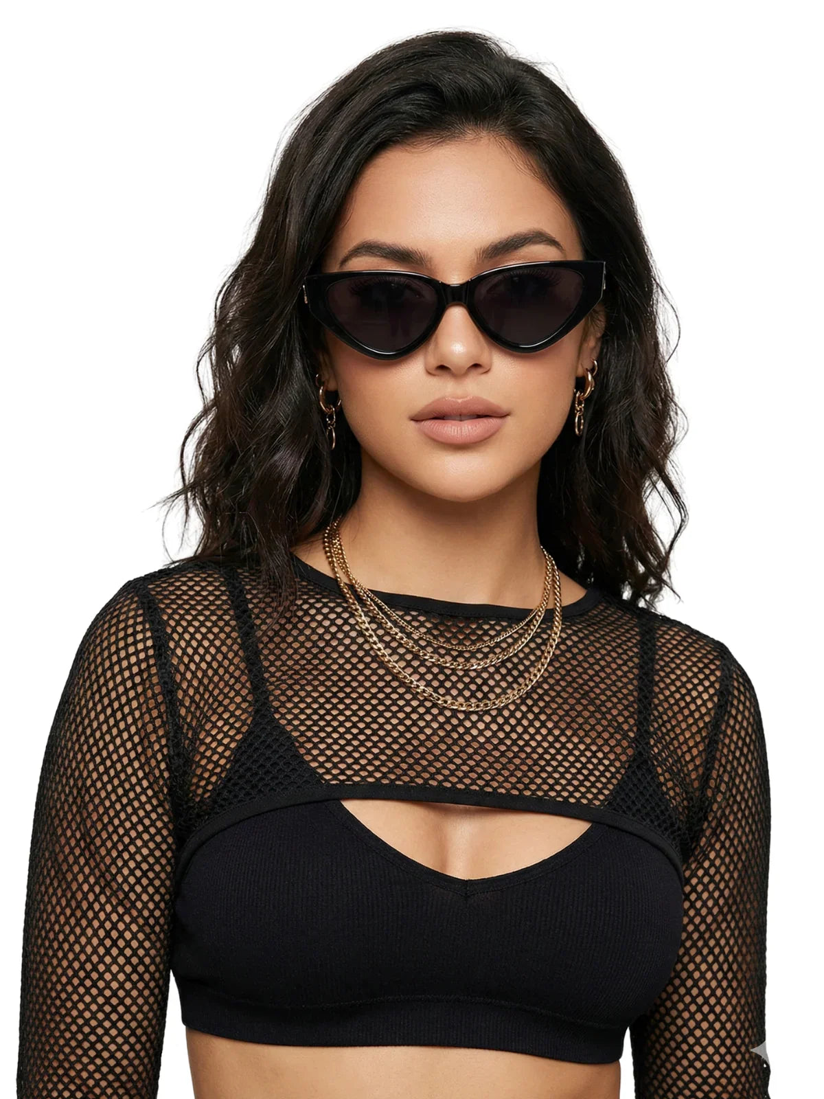 Luxury Vintage Cat Eye Sunglasses Women