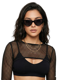 Thumbnail for Luxury Vintage Cat Eye Sunglasses Women