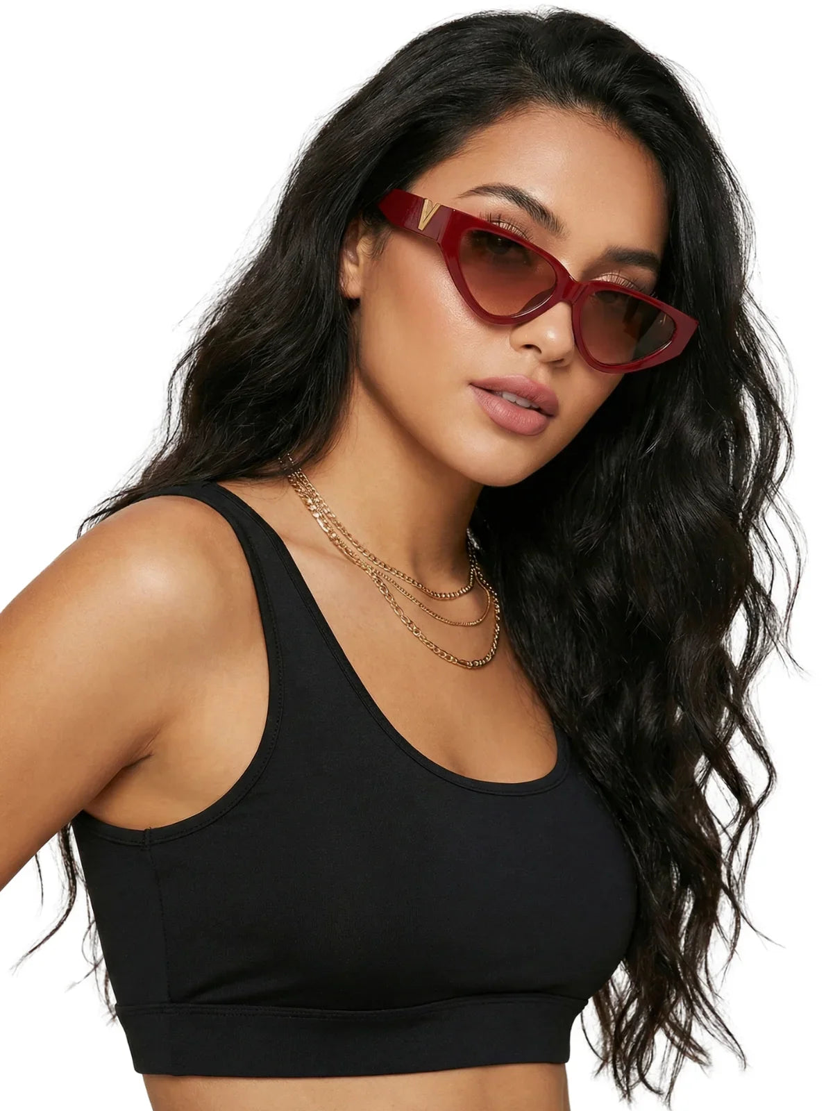 Luxury Vintage Cat Eye Sunglasses Women