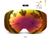 Thumbnail for Magnetic Ski Goggles with Quick-Change Lens and Case Set -, Ski & Snowboard Goggles , Drestiny , Australia, Black, Blue, Canada, Goggles, Gold, Green, New Zealand, Pink, Purple, Red, Silver, United Kingdom, United States , Drestiny , www.shopdrestiny.com