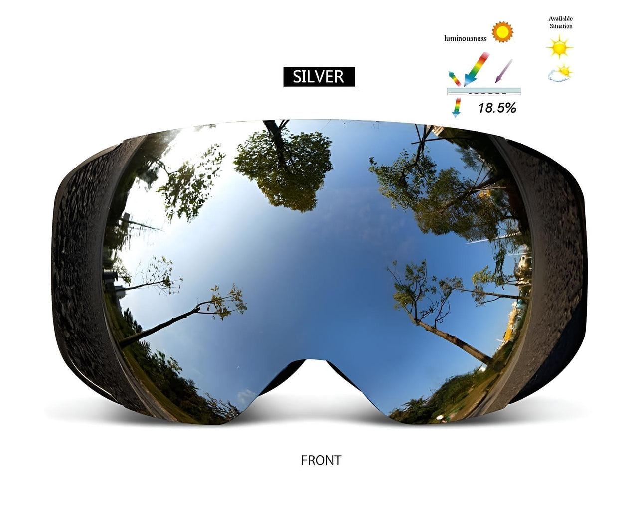 Magnetic Ski Goggles with Quick-Change Lens and Case Set -, Ski & Snowboard Goggles , Drestiny , Australia, Black, Blue, Canada, Goggles, Gold, Green, New Zealand, Pink, Purple, Red, Silver, United Kingdom, United States , Drestiny , www.shopdrestiny.com