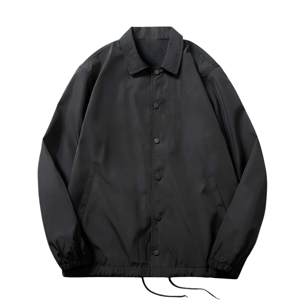 Oversized Streetwear Black Jacket For Men and Women